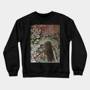 Girl by the Pond - original color Crewneck Sweatshirt